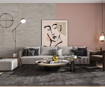 Nordic Style Sofa Combination-ID:942100059