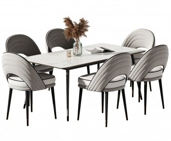 Modern Dining Table And Chairs-ID:950846919