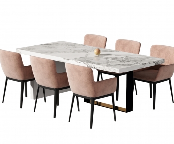 Modern Dining Table And Chairs-ID:248511081