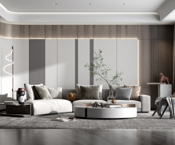 Modern A Living Room-ID:727937949