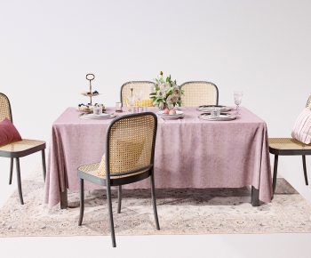 Nordic Style Dining Table And Chairs-ID:549089977
