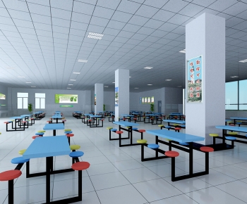 Modern Office Canteen-ID:809722908