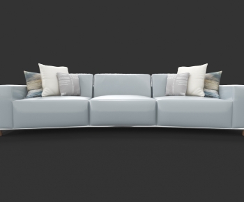 Modern Three-seat Sofa-ID:582669975