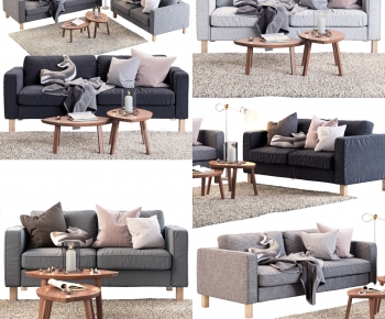 Nordic Style A Sofa For Two-ID:829696895