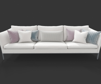 Modern Three-seat Sofa-ID:606873999