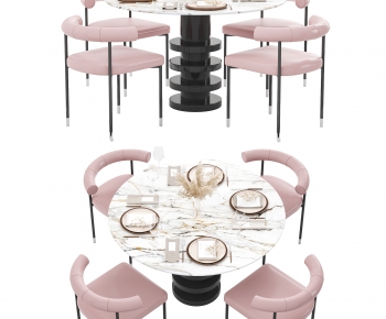 Modern Dining Table And Chairs-ID:359231952