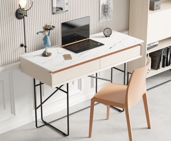 Modern Computer Desk And Chair-ID:252015114