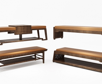 New Chinese Style Bench-ID:192883016