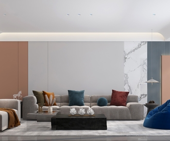 Modern A Living Room-ID:869910961