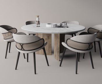 Modern Dining Table And Chairs-ID:402550753