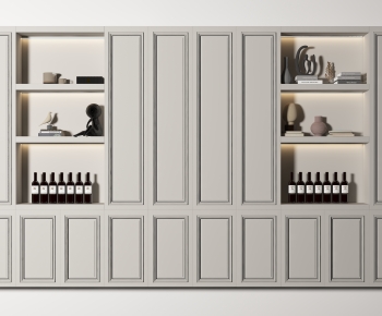Modern Decorative Cabinet-ID:387697942
