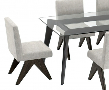 Modern Dining Table And Chairs-ID:985728988