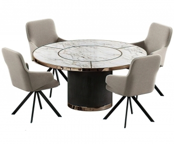 Modern Dining Table And Chairs-ID:277497058
