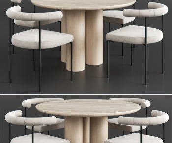 Modern Dining Table And Chairs-ID:604053973