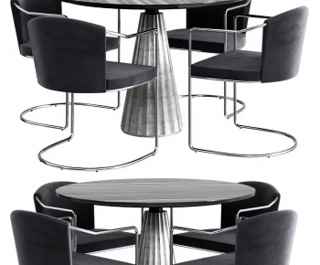 Modern Dining Table And Chairs-ID:739013919
