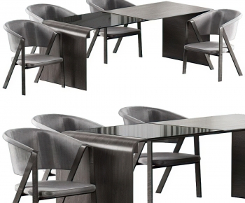 Modern Dining Table And Chairs-ID:255940049