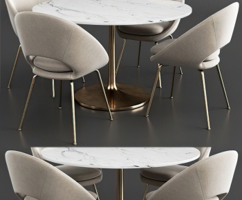 Modern Dining Table And Chairs-ID:228039039