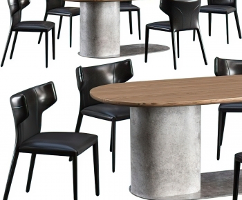 Modern Dining Table And Chairs-ID:161030354