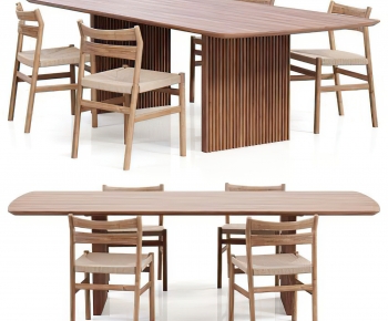 Modern Dining Table And Chairs-ID:700925119
