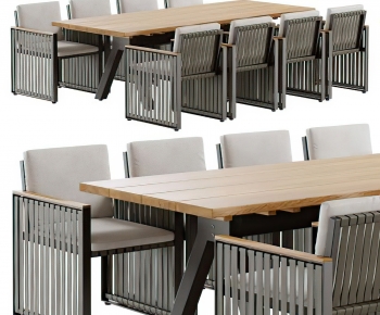 Modern Dining Table And Chairs-ID:494549993
