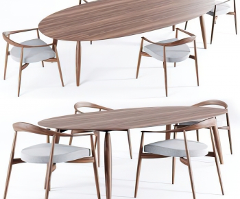 Modern Dining Table And Chairs-ID:636464127
