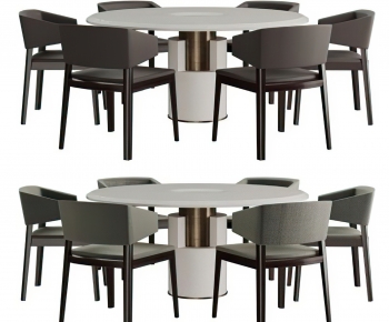Modern Dining Table And Chairs-ID:643749229
