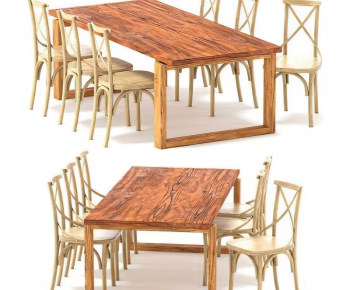 Modern Dining Table And Chairs-ID:165451056