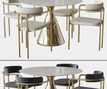 Modern Dining Table And Chairs-ID:813843974