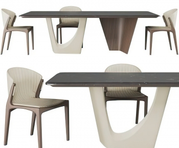 Modern Dining Table And Chairs-ID:509319354