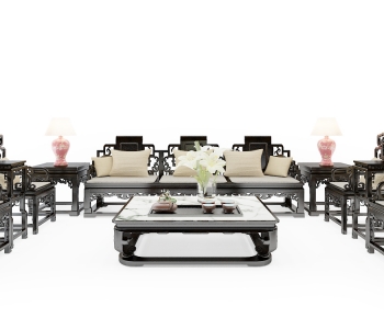 Chinese Style Sofa Combination-ID:547010932