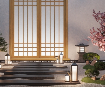 Japanese Style Courtyard/landscape-ID:471774107