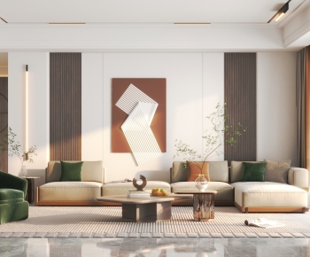 Modern A Living Room-ID:463496923