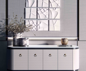 Modern Side Cabinet/Entrance Cabinet-ID:732837922