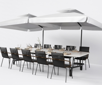 Modern Dining Table And Chairs-ID:497944129