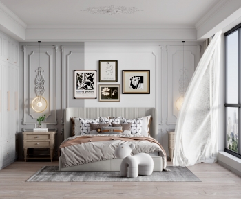 French Style Bedroom-ID:254621031