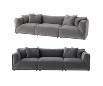 Modern Three-seat Sofa-ID:349793913