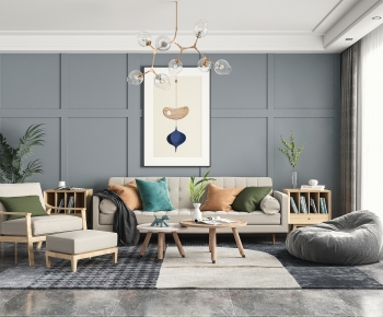 Nordic Style A Living Room-ID:223709119