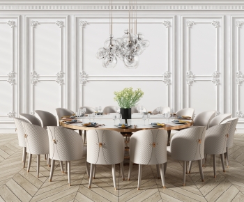 Modern Dining Table And Chairs-ID:519054893