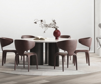 Modern Dining Table And Chairs-ID:209662915