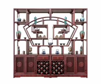 Chinese Style New Chinese Style Antique Rack-ID:690097097