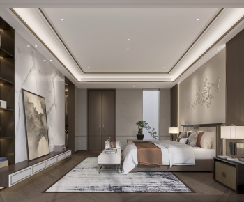 New Chinese Style Bedroom-ID:657339109