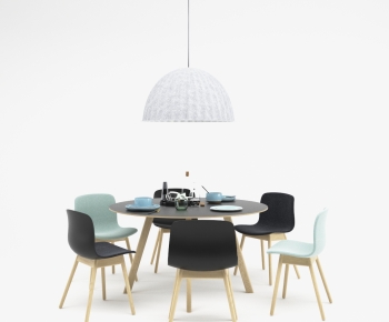 Modern Dining Table And Chairs-ID:626193058