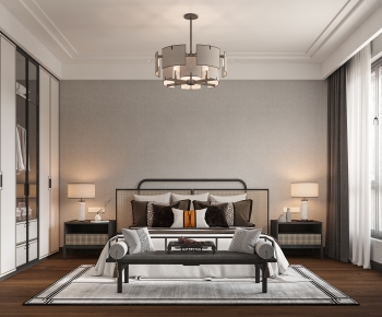 New Chinese Style Bedroom-ID:561583046