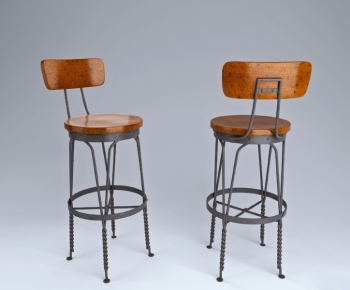 American Style Bar Chair-ID:551812893