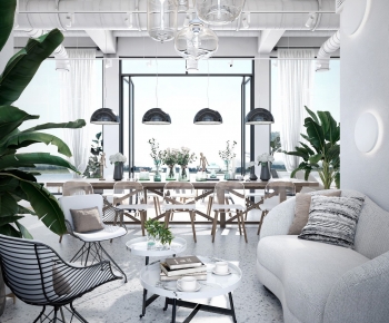 Nordic Style Dining Room-ID:737375022