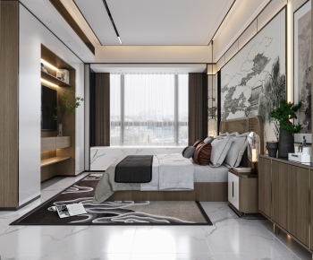 New Chinese Style Bedroom-ID:148937943