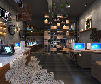 Industrial Style Internet Cafe-ID:311153897
