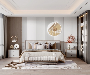 New Chinese Style Bedroom-ID:134105925