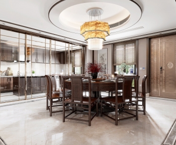 Chinese Style Dining Room-ID:309284939