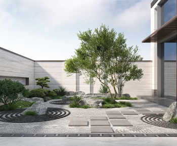 New Chinese Style Courtyard/landscape-ID:479023934